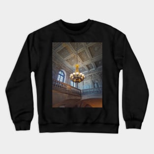 glowing vintage chandelier Crewneck Sweatshirt